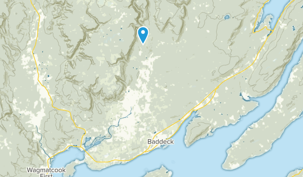 Baddeck, Nueva Escocia Map
