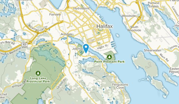 Boulderwood, Nova Scotia Map