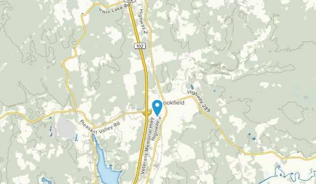Brookfield, Nova Scotia Map