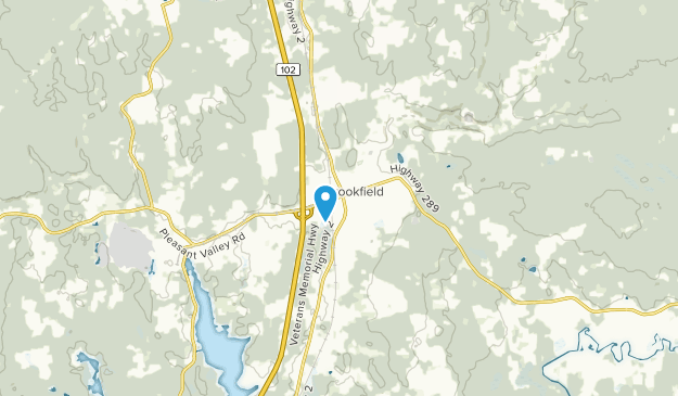Brookfield, Nova Scotia Map