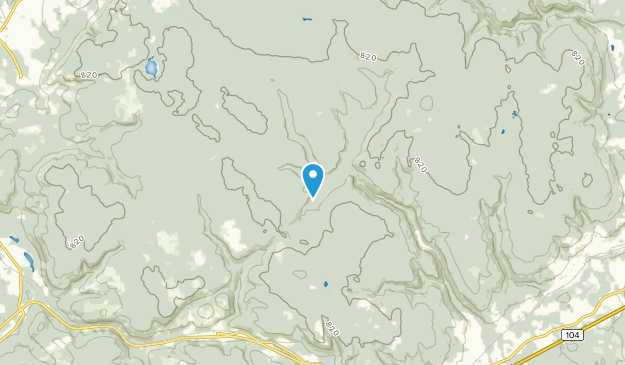 Browns Mountain, Nova Scotia Map
