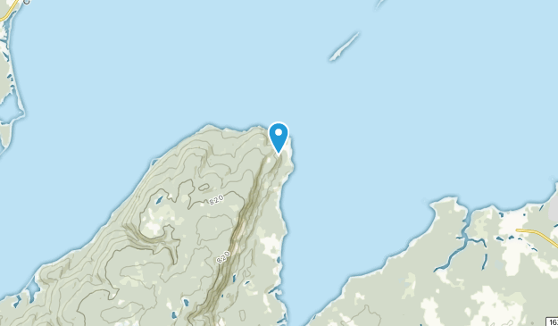 Cape Dauphin, Nova Scotia Map