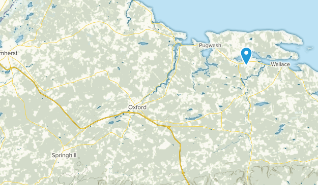 Cumberland, Nouvelle-Écosse Map