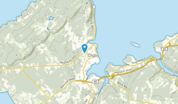 Digby, Nova Scotia Map