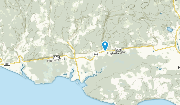 Diligent River, Nova Scotia Map