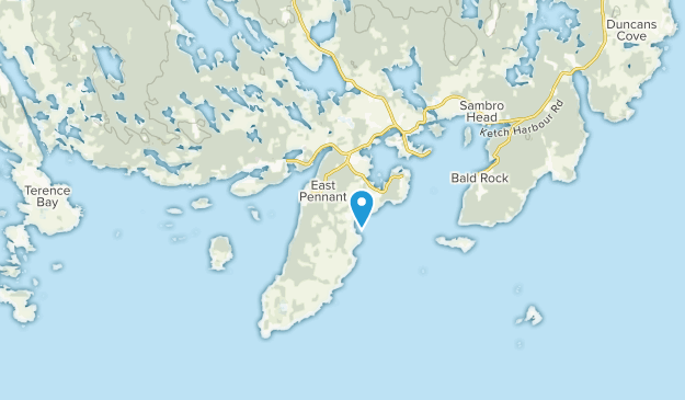 East Pennant, Nouvelle-Écosse Map