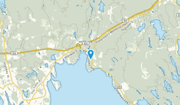 East River, Nova Scotia Map