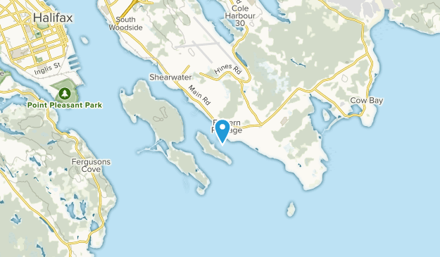 Eastern Passage, Nouvelle-Écosse Map