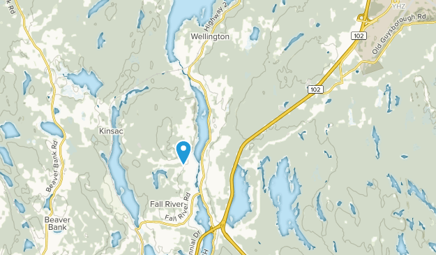 Fall River, Nova Scotia Map