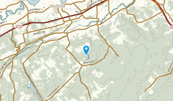 Forest Hill, Nova Scotia Map