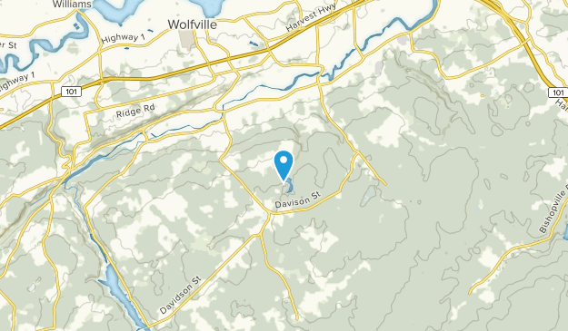 Forest Hill, Nueva Escocia Map
