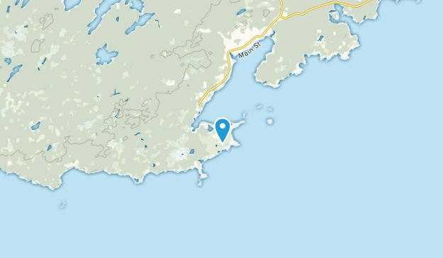 forteresse de Louisbourg, Nouvelle-Écosse Map
