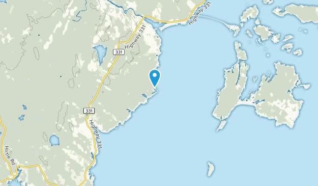 Green Bay, Nouvelle-Écosse Map