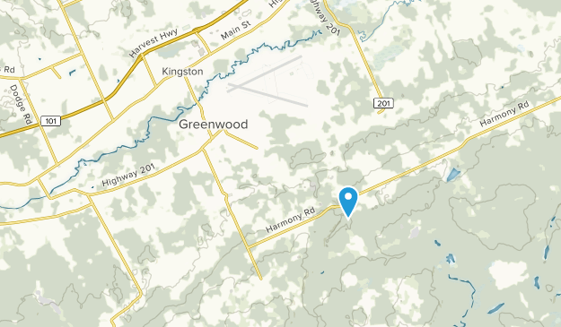 Greenwood, Nouvelle-Écosse Map