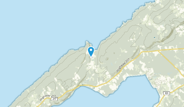 Gullivers Cove, Nova Scotia Map