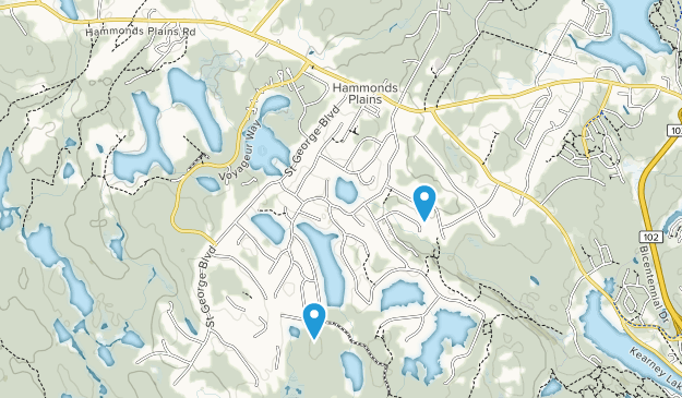 Hammonds Plains, Nova Scotia Map