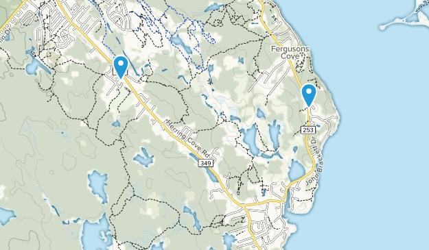 Herring Cove, Nova Scotia Map