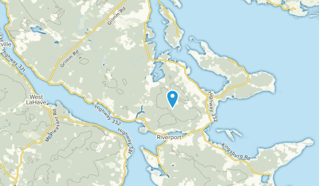 Indian Path, Nova Scotia Map