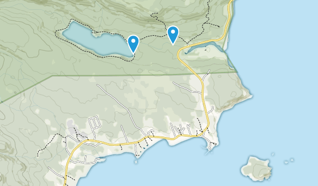 Ingonish, Nova Scotia Map