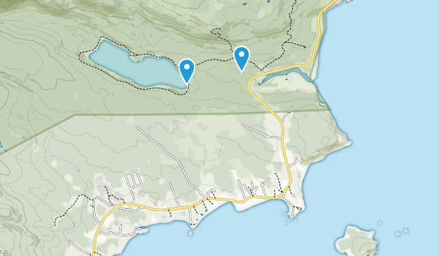 Ingonish, Nova Scotia Map