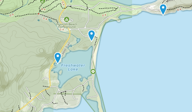 Ingonish Beach, Nouvelle-Écosse Map