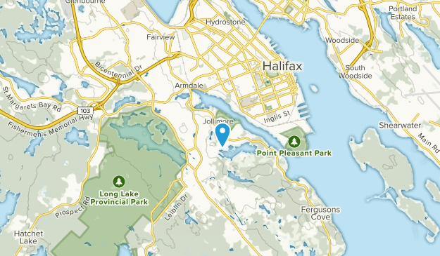 Jollimore, Nova Scotia Map