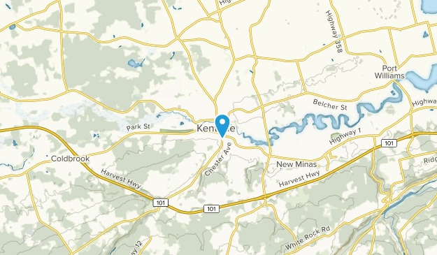 Kentville, Nova Scotia Map