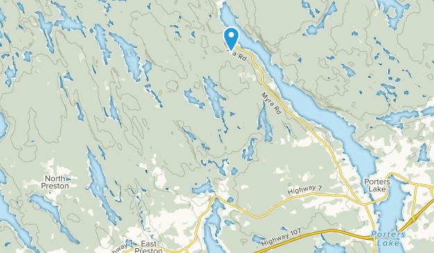 Lake Echo, Nouvelle-Écosse Map