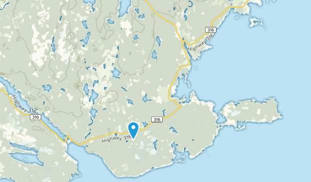 Larrys River, Nova Scotia Map