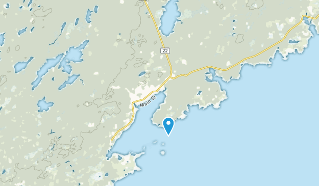 Louisbourg, Nova Scotia Map