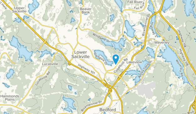 Lower Sackville, Nova Scotia Map
