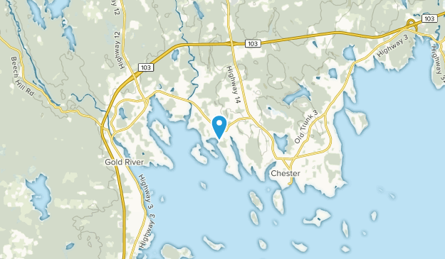 Marriotts Cove, Nova Scotia Map