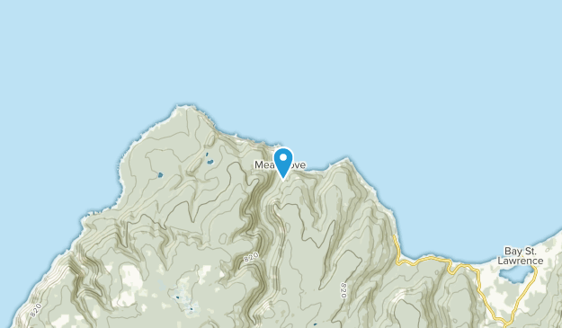 Meat Cove, Nova Scotia Map