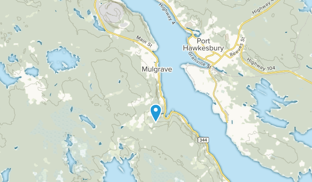 Mulgrave, Nova Scotia Map
