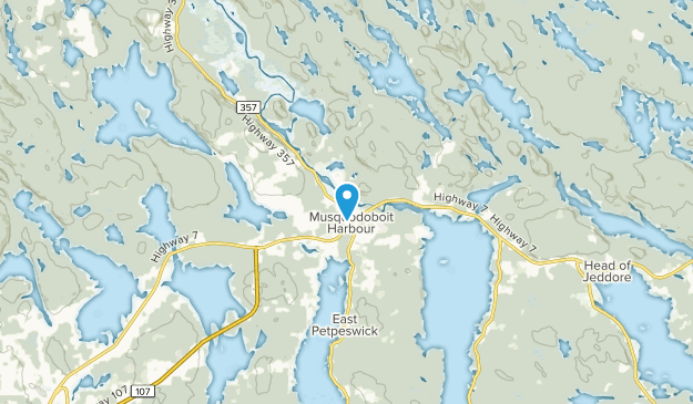 Musquodoboit Harbour, Nova Scotia Map
