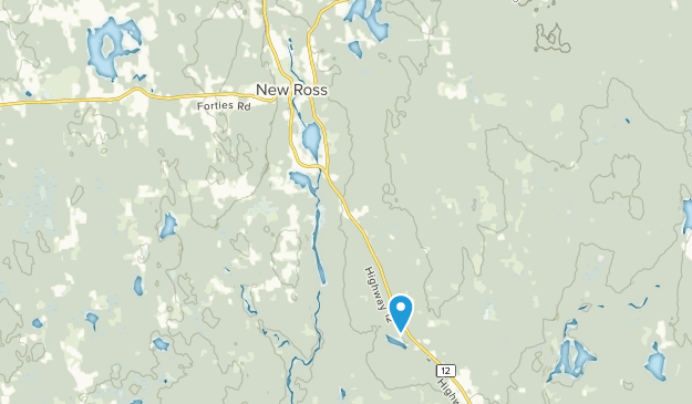 New Ross, Nova Scotia Map