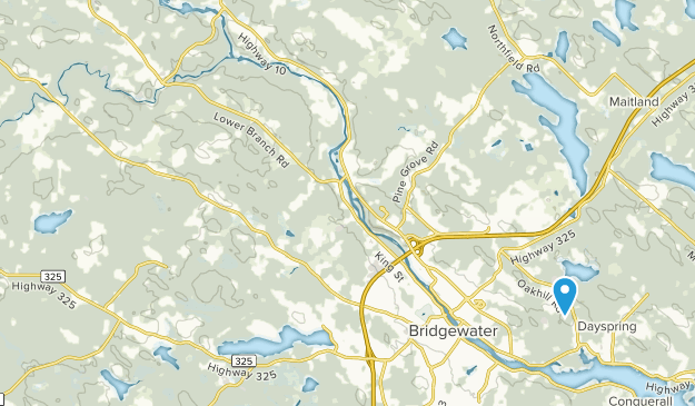 Oakhill, Nova Scotia Map