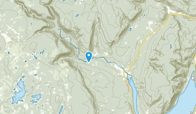 Oregon, Nouvelle-Écosse Map