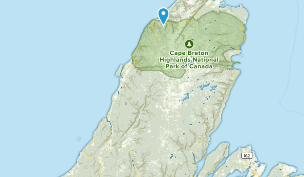 Pleasant Bay, Nova Scotia Map