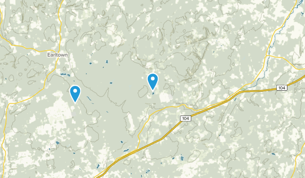 Salt Springs, Nova Scotia Map