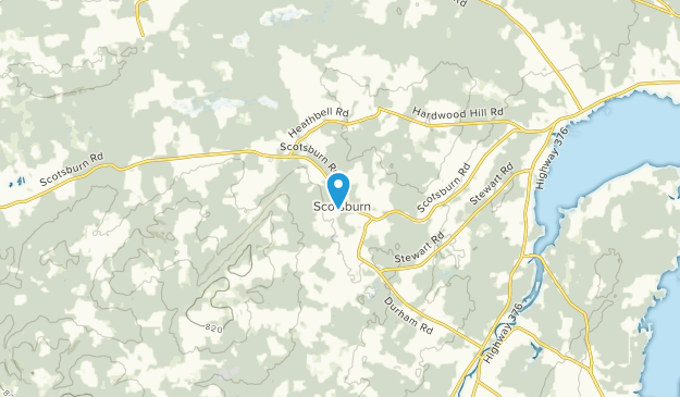Scotsburn, Nova Scotia Map