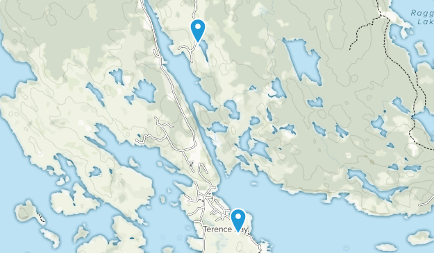 Terence Bay, Nova Scotia Map