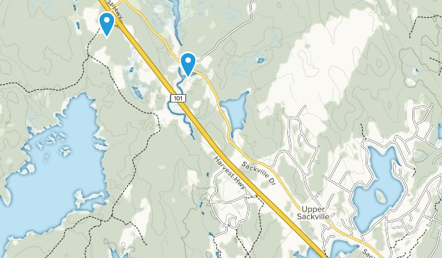 Upper Sackville, Nova Scotia Map