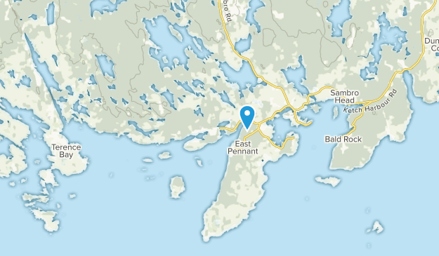 West Pennant, Nouvelle-Écosse Map