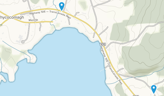 Whycocomagh, Nova Scotia Map