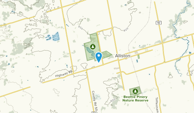 Adjala-Tosorontio, Ontario Map