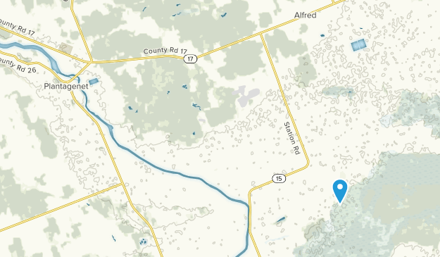 Alfred and Plantagenet, Ontario Map