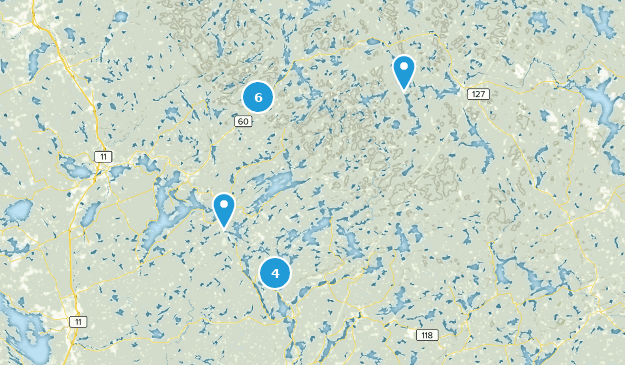 Algonquin Highlands, Ontario Map