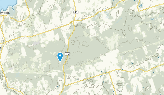Alnwick/Haldimand, Ontario Map