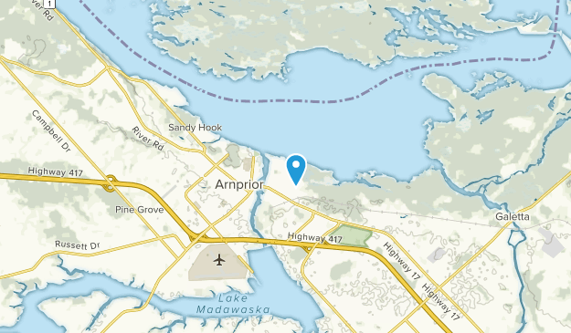 Arnprior, Ontario Map